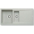 Zlewozmywak Pyramis ALAZIA 100x50 1 1/2B biel 079812102